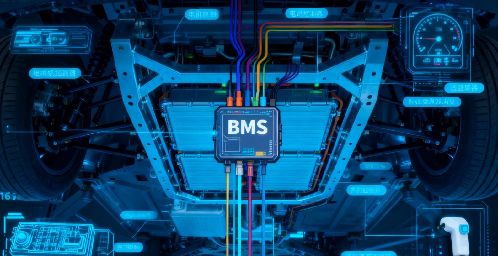 汽車電子BMS全解析與清洗影響詳解及合明科技BMS電路板清洗介紹